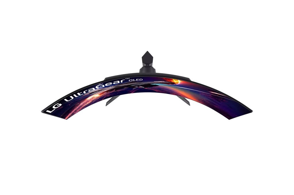LG 45GR95QE-B ívelt OLED monitor