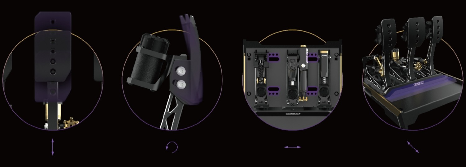 Conspit CPP EVO pedálszett(3 pedálos)