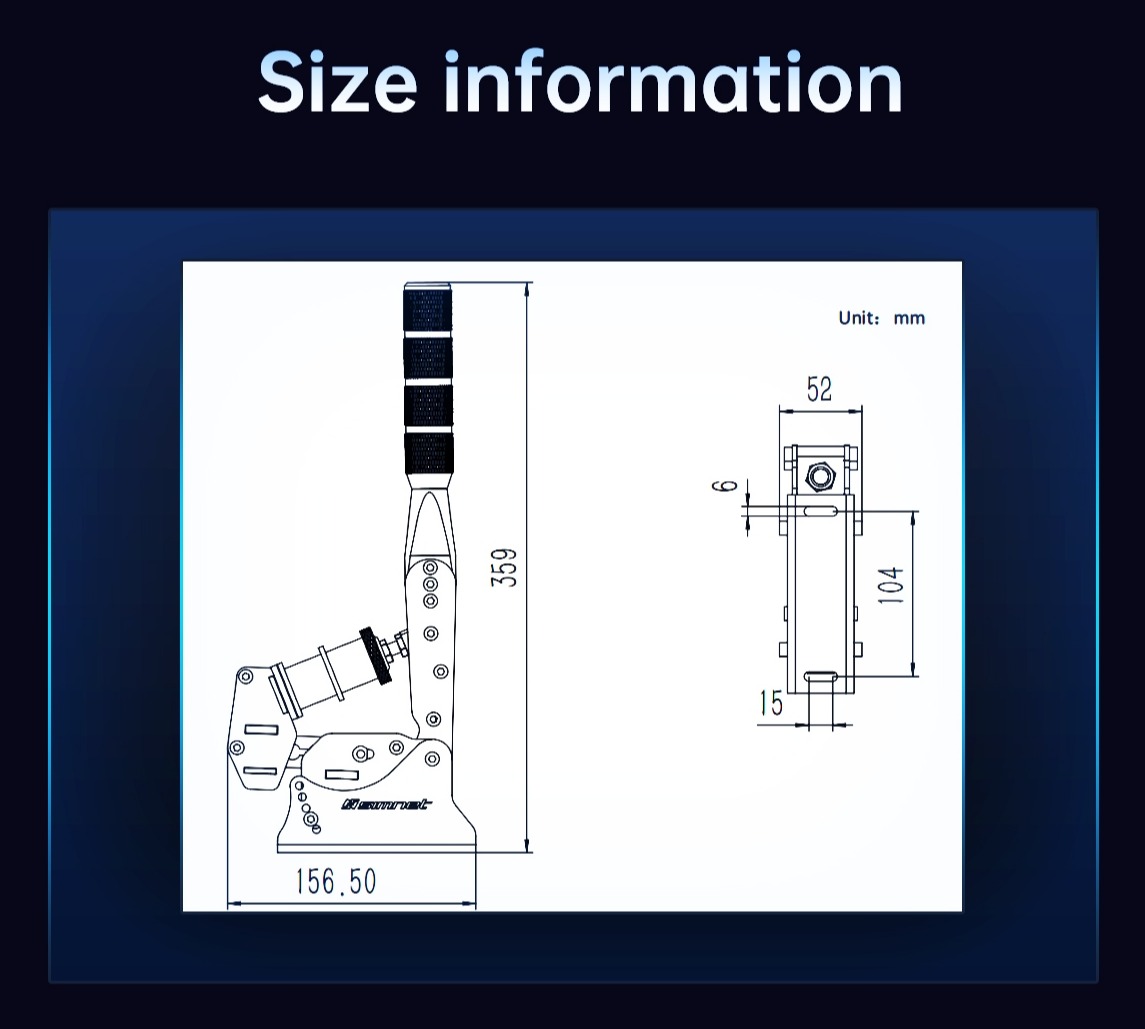 Simnet SHB-100 Loadcell Kézifék