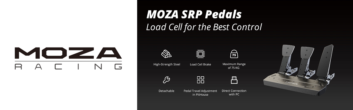 Moza SR-P Pedálszett