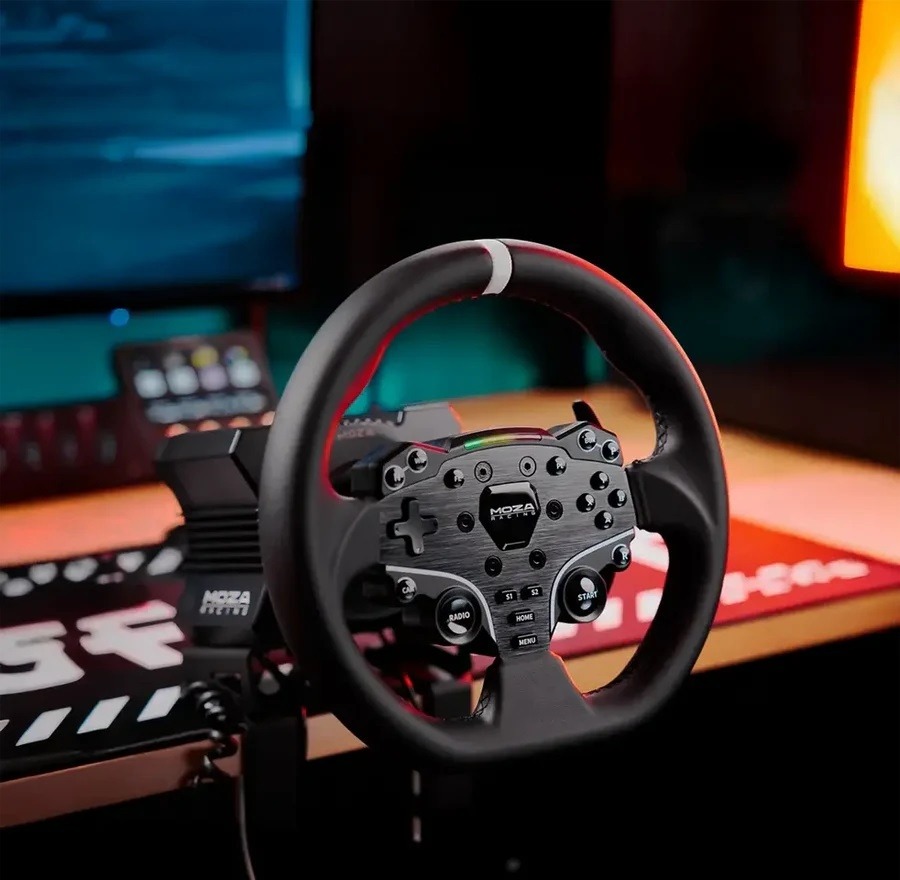 MOZA R5 PC Csomag Kormánnyal és pedálszettel