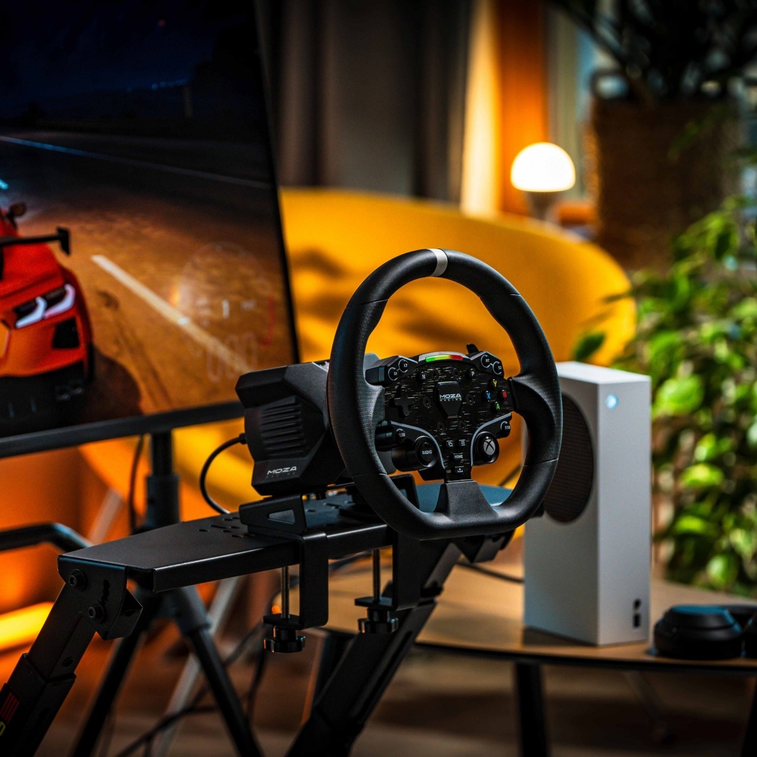 MOZA R3 PC/XBOX Csomag Kormánnyal Pedálszettel