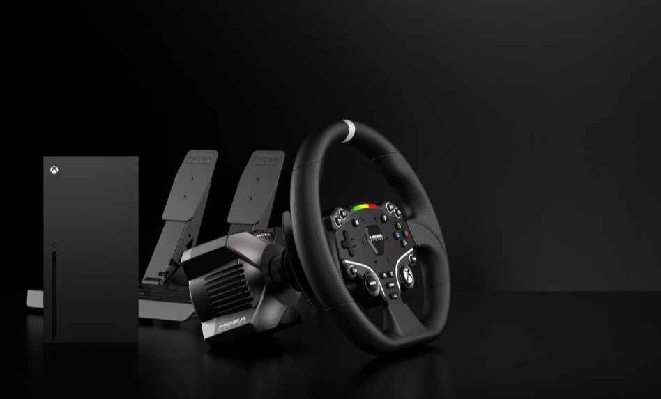 MOZA R3 PC/XBOX Csomag Kormánnyal Pedálszettel