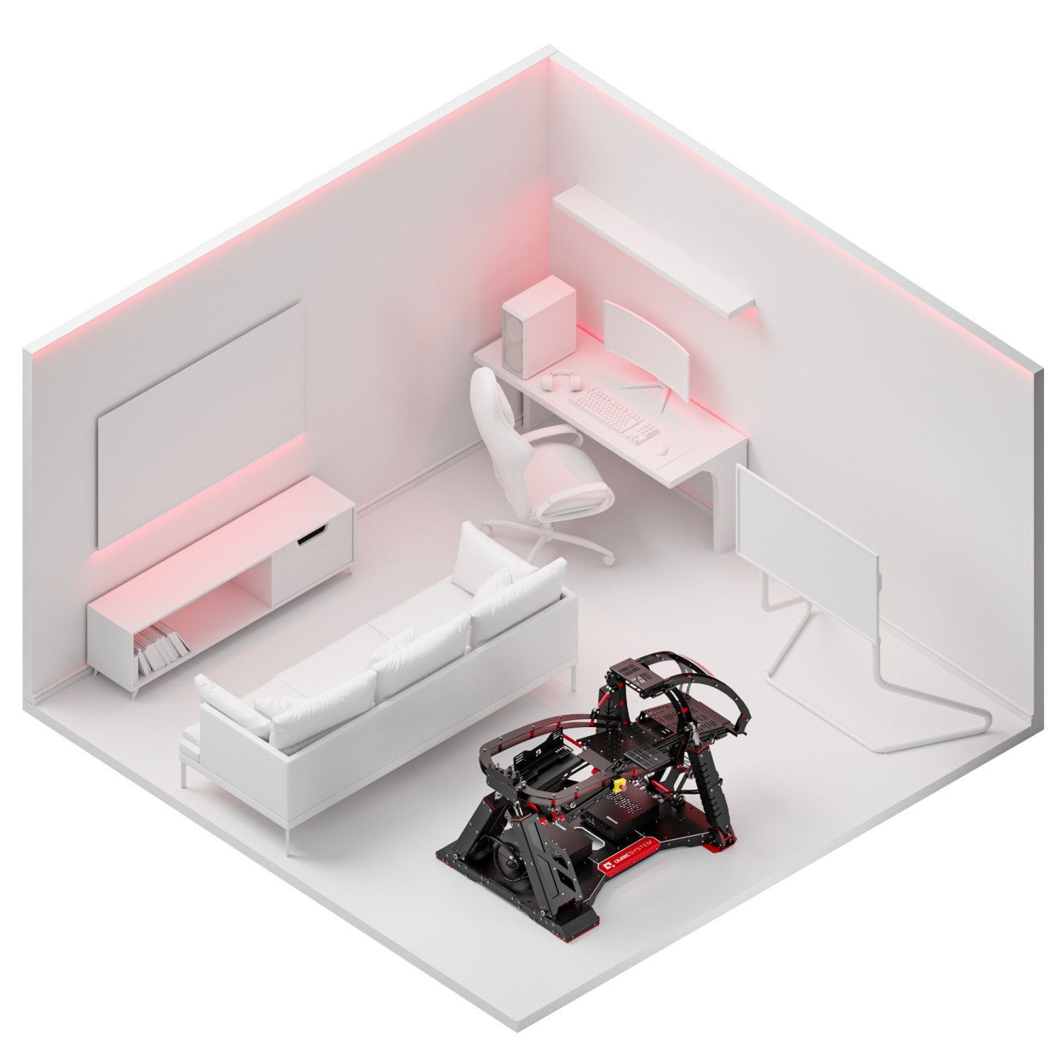 QubicSystem QS-V20 Motion szett(4DOF)