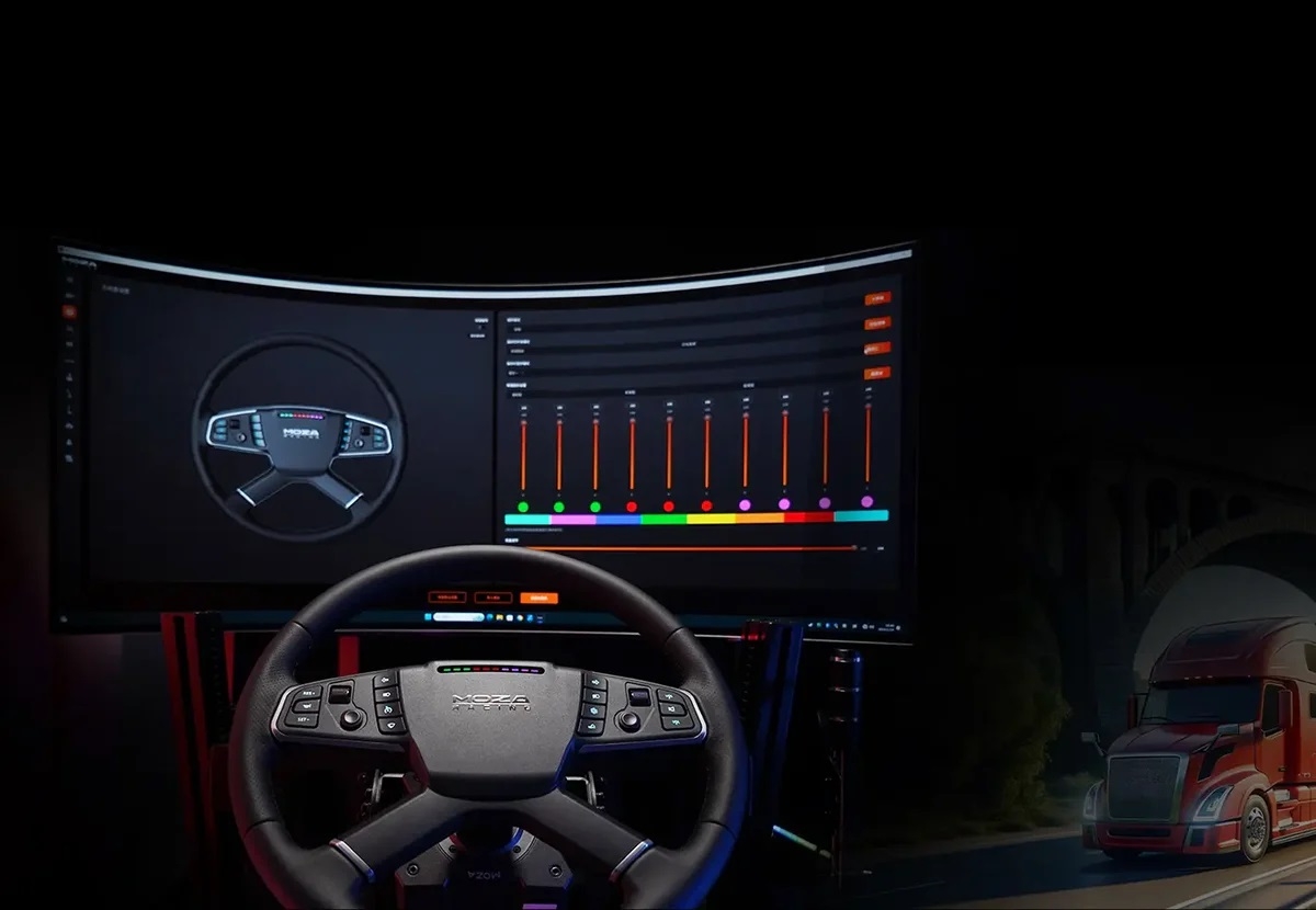 MOZA TSW Kamion Kormány