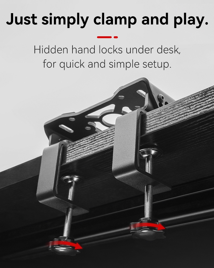 Simagic T-LOC Asztali Tartókonzol