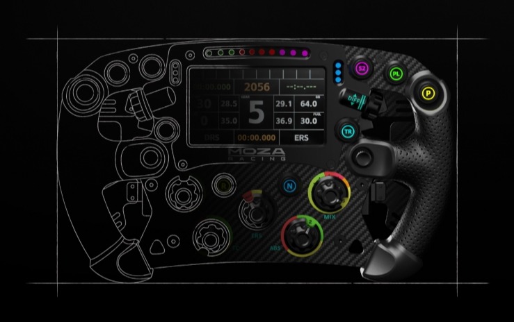 Moza FSR2 Kormánykerék