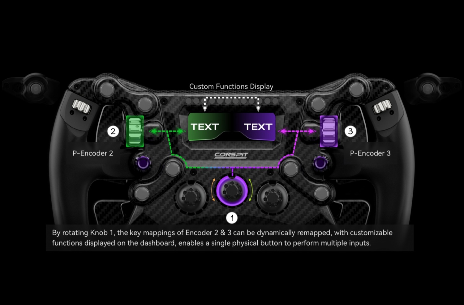 Conspit 300 GT Kormánykerék