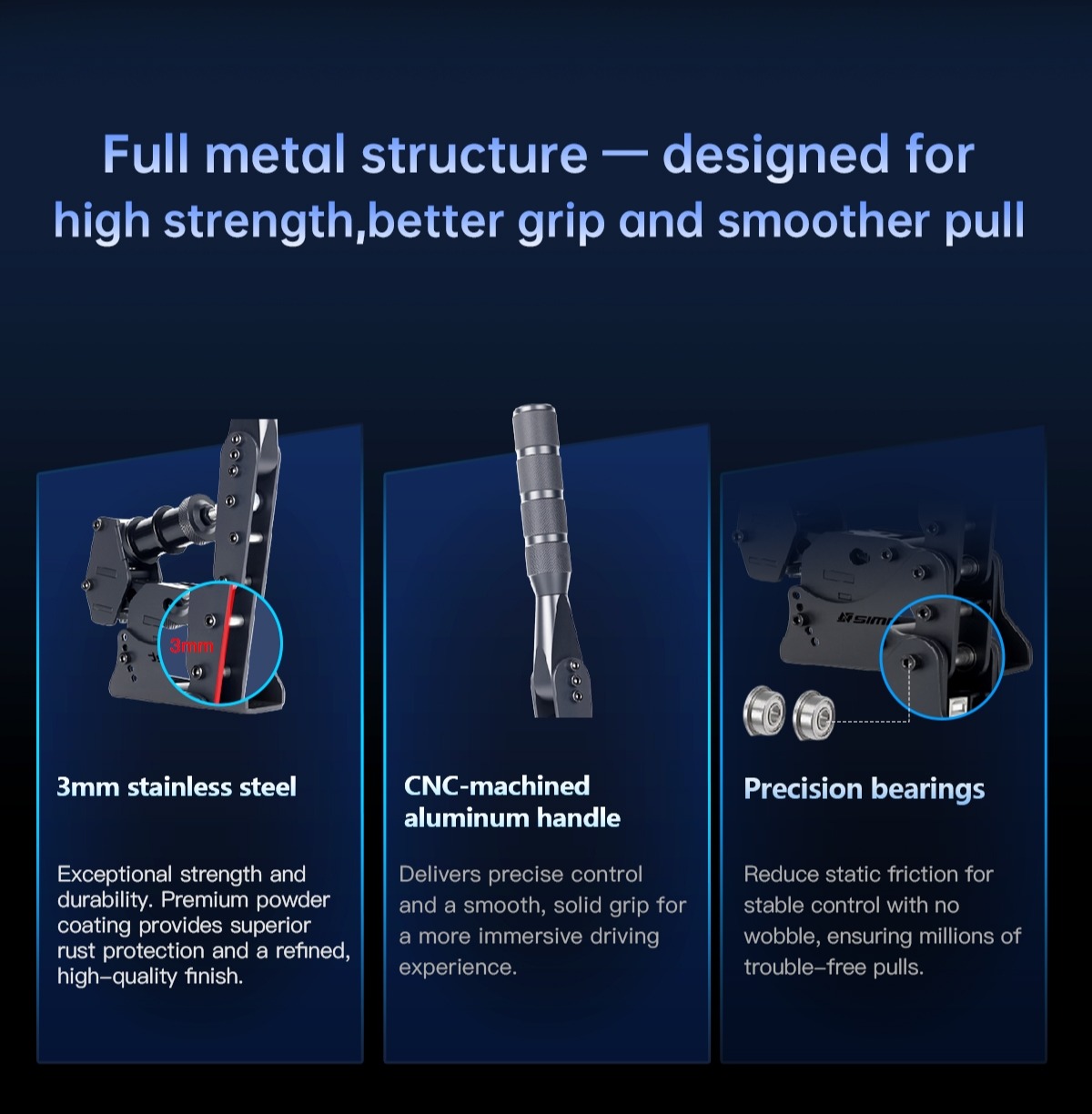 Simnet SHB-100 Loadcell Kézifék