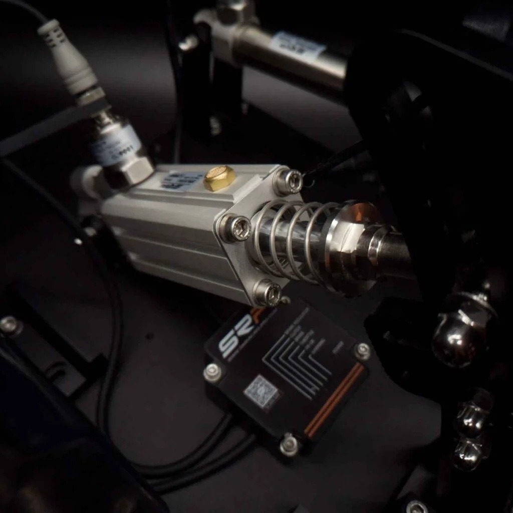 SRP-GT-S Pedálszett(Fekete)